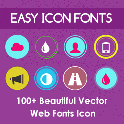 Easy Icon Fonts